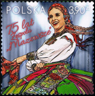 Poland 2023 Fi 5355 Mi 5505 75 Years Of The Mazowsze Ensemble - Unused Stamps