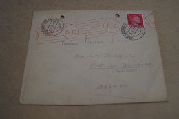 Guerre 40-45,bel Envoi En Belgique,1943,censure Militaire,occupation Allemande,belle Oblitération Militaire - Storia Postale