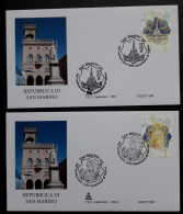 2017, FDC Fatima San Marino Joint Issue Slovakia Luxemburg Portugal Poland, RARE Edition Capitolium - Emissions Communes