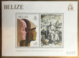 Belize 1979 Year Of The Child Minisheet MNH - Belize (1973-...)