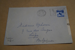 Guerre 40-45,bel Envoi Suisse En Belgique,1941,censure Militaire,occupation Allemande,belle Oblitération Militaire - Storia Postale
