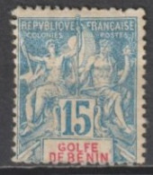 BENIN - 1893 - YVERT N°25 * MH - COTE = 50 EUR - - Nuevos