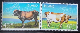 Iceland 2003, Islandic Cattle, MNH Stamps Set - Neufs