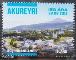 Iceland 2012, 150th Anniversary Of The Municipality Akureyri, MNH Single Stamp - Neufs