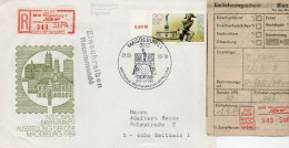 DDR 1986. Einschreibemarke SbPA Gebr., EM 3-3010-DDR89(3), Brief - Labels For Registered Mail