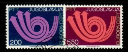 YUGOSLAVIA 1973 EUROPA CEPT  USED - 1973