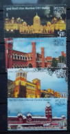 India 2009, Railway Stations, MNH Stamps Set - Unused Stamps