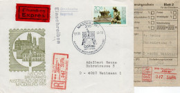 DDR 1986. Einschreibemarke SbPA Gebr., EM 3-3010-DDR89(3), Brief - Labels For Registered Mail