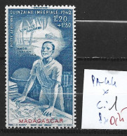 MADAGASCAR FRANCAIS PA 44 * Côte 1 € - Airmail