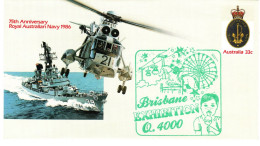 Australia 1986 Brisbane Exhibition, Souvenir Cover - Briefe U. Dokumente