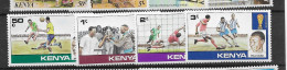 Kenya Set Mnh ** 1978 Football - Kenya (1963-...)