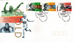 Australia 1996 Olympic Games Centenary FDC - Cartas & Documentos