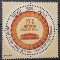 India 2019, 250th Rajya Sabha Session, MNH Unusual Single Stamp - Unused Stamps