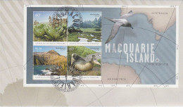 Australian Antarctic Territory 2010 Macquarie Island MS FDC - FDC