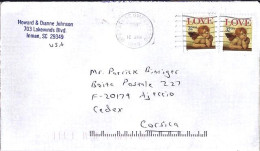 USA N° S/L.DE UPSTAT/12.1.98 POUR LA FRANCE - Storia Postale