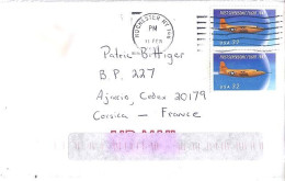 USA N° S/L.DE ROCHESTER/11.2.98 POUR LA FRANCE - Cartas & Documentos