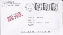 USA N° S/L.DE CHATTANOOGA/16.4.97 POUR LA FRANCE - Cartas & Documentos