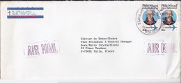 USA N° PA92 X 2 S/L.DE SAN DIEGO/1982 POUR LA FRANCE - Lettres & Documents