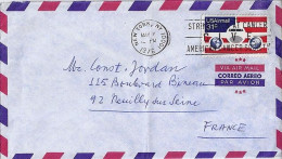 USA N° PA84 S/L.DE NY/1976 POUR LA FRANCE - Storia Postale