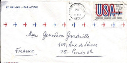 USA N° PA71 S/L.DE 1970/73 POUR LA FRANCE - Cartas & Documentos