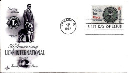 USA N° 829 S/L.DE CHICAGO/5.7.67   - Briefe U. Dokumente