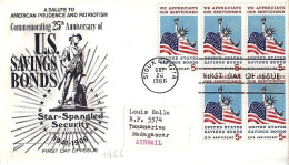 USA N° 812x5 S/L.DE SIOUX CITY/26.10.66 POUR MADAGASCAR - Brieven En Documenten