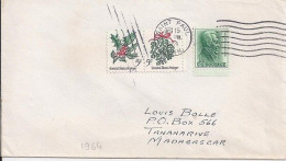 USA N° 740/769/770 S/L.DE ST PAUL / 15.12.64 POUR MADAGASCAR - Lettres & Documents