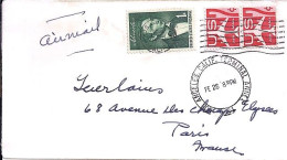 USA N° PA51 X 2/657 S/L.DE LOS ANGELES/28.2.61 POUR LA FRANCE - Cartas & Documentos
