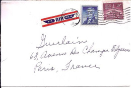 USA N° 590/615 S/L.DE DENVER/4.5.60 POUR LA FRANCE - Cartas & Documentos