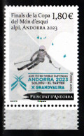 Andorre Française - 2023 - Coupe Du Monde Cde Ski 2023 - Tp MNH ** - Fraicheur Postale - Novo - Neuf - New - Nuevos