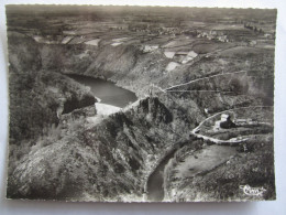 PAMPELONNE LE BARRAGE ET LES RUINES DU CHATEAU DE THURIES LA CENTRALE ELECTRIQUE SUR LE VIAUR VUE PANORAMIQUE - Pampelonne