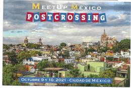 MeetUp Mexico Postcrossing (Ciudad De Mexico) Postcard (uncirculated) - Mexico