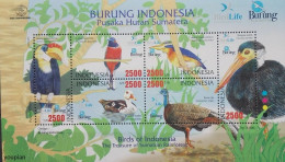 Indonesia 2009, Bird Protection Organization Burung, MNH S/S - Indonésie