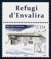Andorre Française - 2023 - Refuge D'Envalira - Tp MNH ** - Fraicheur Postale - Novo - Neuf - New - Montañas