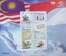 Indonesia 2011, Friendship With Malaysia, MNH Sheetlet - Indonésie