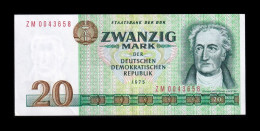 Alemania Germany Dem. Rep. DDR 20 Mark 1975 Pick 29b Ebc Xf - 20 Mark