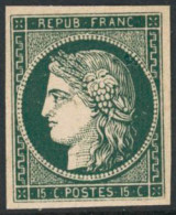 (*) N°2 15c Bleu  Essai - TB - 1849-1850 Ceres