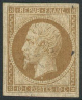 ** N°9e 10c Bistre, Réimp - TB - 1852 Louis-Napoléon
