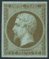 ** N°11 1c Olive - TB - 1853-1860 Napoleone III