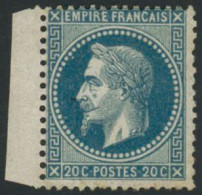 ** N°29A 20c Bleu, Type I - TB - 1863-1870 Napoléon III Lauré