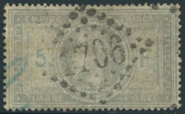 Obl. N°33 5F Empire, Qualité Standard - TB - 1863-1870 Napoléon III. Laure