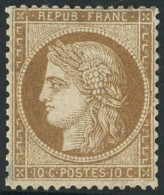 ** N°36 10c Bistre-jaune - TB - 1870 Siege Of Paris