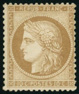 ** N°36 10c Bistre-jaune - TB - 1870 Siege Of Paris