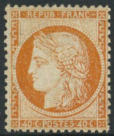 ** N°38 40c Orange - TB - 1870 Siege Of Paris