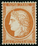 * N°38b 40c Orange Clair, Quasi SC - TB - 1870 Siège De Paris