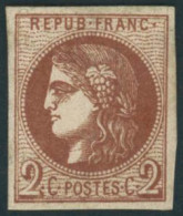 ** N°40B 2c Brun-rouge R2 - TB - 1870 Ausgabe Bordeaux