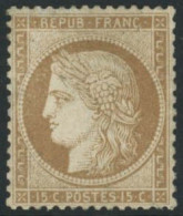 ** N°59 15c Bistre, Pièce De Luxe - TB - 1871-1875 Cérès