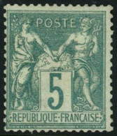 ** N°64 5c Vert - TB - 1876-1878 Sage (Tipo I)