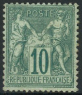 * N°65 10c Vert, Quasi SC - TB - 1876-1878 Sage (Typ I)