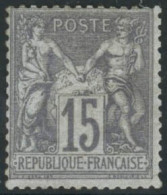 ** N°66 15c Gris - TB - 1876-1878 Sage (Tipo I)